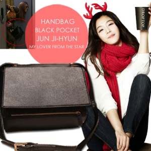 [PO] Handbag Black Pocket Jun Ji Hyun - My Lover From The Star
